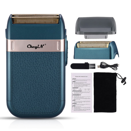 CkeyiN - Rasoir électrique pour homme - 5 têtes flottantes - Pour rasage du corps - Pour homme et femme