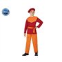 Atosa déguisement paysan médiéval enfant garçon rouge 5 a 6 años