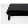 docsmagic.de 3-Ring Premium Zip-Album Black - Classeur pour Jeu de Cartes Fermeture éclair Kartenalbum Noir - PKM - YGO - MTG