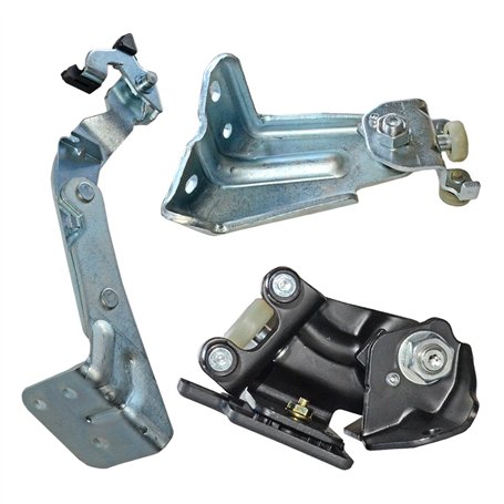 NSGMXT Kit de guidage à galets pour portes coulissantes Compatible avec Jumper Ducato Boxer 1344234080 9033.S3 9033.V3