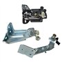 NSGMXT Kit de guidage à galets pour portes coulissantes Compatible avec Jumper Ducato Boxer 1344234080 9033.S3 9033.V3