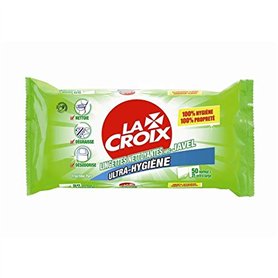LA CROIX - Lacroix Multi-Usages Nettoyant Ménager Fraicheur Pure 50 Lingettes - le Lot De 4 LA CROIX - Lacroix Multi-Usages Nettoyant Ménager Fraicheur Pure 50 Lingettes - le Lot De 4