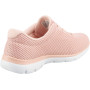Skechers Femme SUMMITS Sneaker, Rose Mesh White Trim, 39