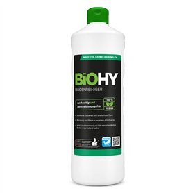 BiOHY Nettoyant sols (Bouteille de 1l) | Concentré pour Tous Les équipements de Nettoyage et Tous Les sols durs | Odeur agréable BiOHY Nettoyant sols (Bouteille de 1l) | Concentré pour Tous Les équipements de Nettoyage et Tous Les sols durs | Odeur agréable