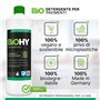 BiOHY Nettoyant sols (Bouteille de 1l) | Concentré pour Tous Les équipements de Nettoyage et Tous Les sols durs | Odeur agréable