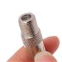 X5 Adaptateur Antenne TV Coaxial RF Femelle vers Connecteur à Vis Type F Embase Câble - Adaptout Marque Française