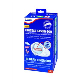 Dr Helewa - Dhb60020 - Protège Bassin De Lit - Boite De 20 Sacs D'absorbtion De 600 Ml Dr Helewa - Dhb60020 - Protège Bassin De Lit - Boite De 20 Sacs D'absorbtion De 600 Ml