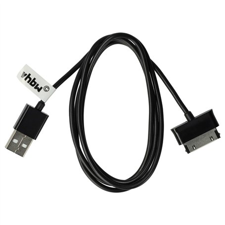 vhbw Câble de charge USB compatible avec Samsung Galaxy Tab GT-P5110