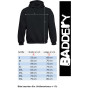 Sweat à Capuche Zippé : Speed Junkies avec Broderie Crâne - Cadeau pour Bikeur-s/Moto/Blouson Homme/Hoody/Hoodie/Chopper/Hooded-