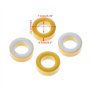 BIlinli Les Anneaux 7.5mm d'identification de ferrite toroïdal de Noyau de Puissance de Fer de 50 pcs/Ensemble T50-26 de Fer pou
