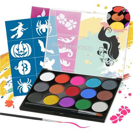 Janolia Kit de Peinture pour le Visage