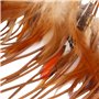 Amorar Collier Indien, Femme Bijoux Feather Pendant Choker Collier Rétro Collier de Plumes Alliage Collier Boho Chaîne de Pull D