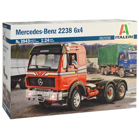 Italeri- Mercedes-Benz Camion Maquette Plastique à Assembler