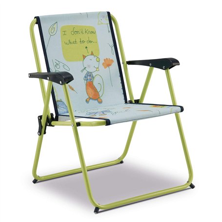 Solenny Chaise Pliante pour Enfants Rembourrage 2 cm Polyvalente 42x40x52 cm