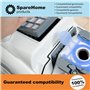 Lot de 10 sacs de haute qualité + 2 microfiltres ajustables pour aspirateur Moulinex Compacteo Accesimo, Carrefour et Orbegozo