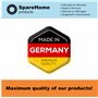 Lot de 10 sacs de haute qualité + 2 microfiltres ajustables pour aspirateur Moulinex Compacteo Accesimo, Carrefour et Orbegozo