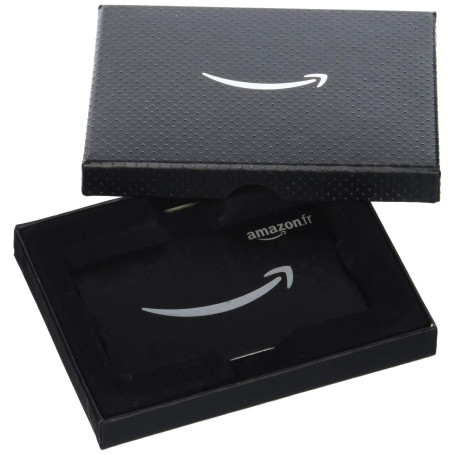 Carte cadeau Amazon.fr - Dans une Coffret Amazon sourire noire