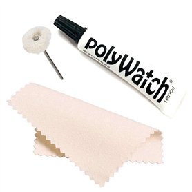 Polywatch Polish pour Montre | Kit de Nettoyage de Montre pour Montre en Plastique | Tube de 5ml de Vernis pour Montres – Inclus Polywatch Polish pour Montre | Kit de Nettoyage de Montre pour Montre en Plastique | Tube de 5ml de Vernis pour Montres – Inclus