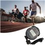 Faviye Multifonction Chronomètre de Sport Portable Digital Minuterie de Poche pour Les entraîneurs et arbitres