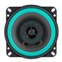 EBTOOLS Haut-Parleur Voiture LED 6cm 4 Pouces 100W Super Puissance - Tweeter Klaxon Pour Porte Véhicule - Audio Musique Noir + V