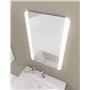 AURLANE Miroir Salle de Bain LED Auto-éclairant Border Lines 70x45