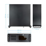 TOOQ RACK-406N-USB3 - Boîtier d'ordinateur (pour Rack 19 "4U, Agrafe de Format ATX avec clé, 2 x USB 3.0)