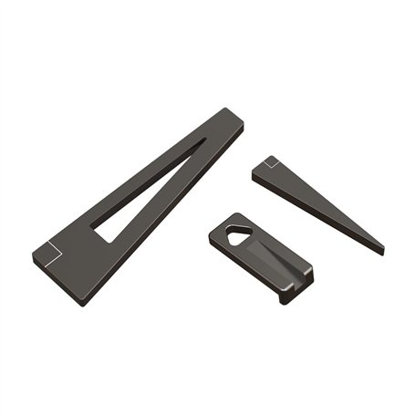 Tough Tactical Tools Ensemble de niveleur de Lunette pour Le Montage de Lunette de visée et de Lunette de Mise à Niveau montés d