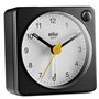 Braun Réveil analogique de Voyage Classique avec Fonction Snooze et lumière, Taille compacte, Mouvement à Quartz Silencieux, bip