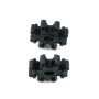 Bross Auto Parts BSP882 Lot de 2 coupleurs flexibles de colonne de direction 563152K000FFF X1P Compatible avec Kia Hyundai