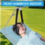 Toogel Hamac de Relaxation Cervical pour Soulager Cou et Épaules, Hamac de Tête avec Support Amovible, Traction Cervicale Anti-F