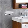 Porte-Savon WC en Acier Inoxydable 18/10, Finition polie
