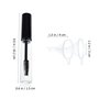 Lurrose 2pcs 10ml Tube de Mascara Vide Réutilisable avec Cils Baguette Baguette Entonnoirs Castor Huile Cils Brosse Inserts en C