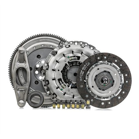 LuK 600 0296 00 Kit d'embrayage avec butée de débrayage & avec fourchette d'embrayage & avec volant moteur & avec kit de vis & V