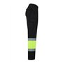 VELILLA 157_00/20_5XL Pantalon d'utilité Professionnelle, Noir et Jaune Fluo, Mixte