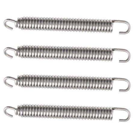 YINETTECH Lot de 4 ressorts de chambre d'expansion rotatifs pour moto