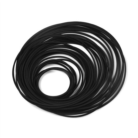 SMTHOME Universal 30PCS Mix Taille Carré Cassette Machine À Bande Ceinture Assortie Courroie commune pour Enregistreur