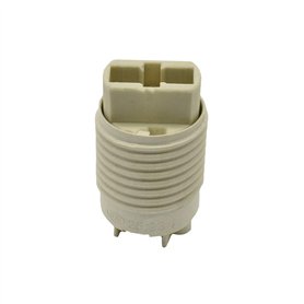 Douille de lampe halogène G9 avec raccord enfichable arrière et capot isolant M10 x 1 filetage extérieur 20