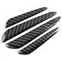 Vobor Protecteur de Pare-Chocs for Pare-Portes - 4Pcs Bandes de Protecteur de Pare-Chocs en Fibre de Carbone Trim Cover Car Univ