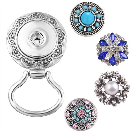 Hifot Porte Lunettes Magnétique Broche Femme