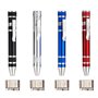 Huture 4 Paquets complète Multifonction Jeu de Mini Tournevis Réparation de Gadgets 8 en 1 Stylo en Aluminium Trousse à Outils F