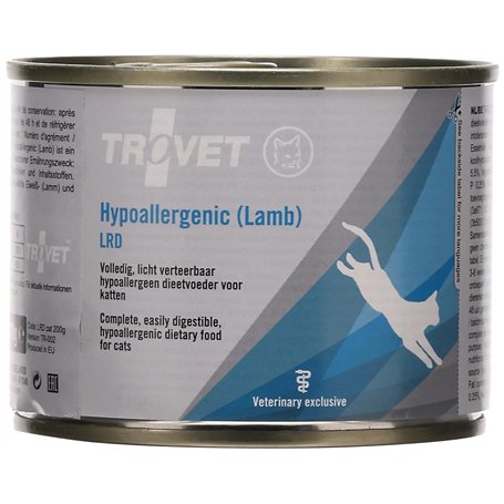 Nourriture Humide pour Chat TROVET Trovet KOT pusz.200g LRD Lamb hypoallergénique (JAGNIęcin) / 12