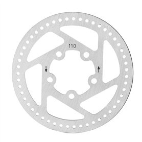 Hakeeta 110mm Disque de Frein en Acier Inoxydable Trottinettes électrique Replacement Part Accessoires 5 Trous, Pièces de Électr Hakeeta 110mm Disque de Frein en Acier Inoxydable Trottinettes électrique Replacement Part Accessoires 5 Trous