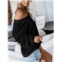 Dreamskull Dames Femmes Pull Blouses Chemise Long Jumper Tops Chemise Longue Chemisier Long Casier Élégant À Manches Longues Épa
