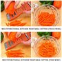 1 râpe multifonction pour fruits et légumes - Longueur : 6,7 cm