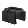 InnovaGoods - Plateau pour Canapé avec Télécommande, Organisateur de Support Accoudoir, 6 Compartiments, Design Moderne et Éléga