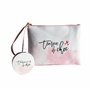 TE Whaka Pochette + Miroir Témoin de Choc | Cadeau EVJF - Demande témoin - Cadeau témoin Mariage - Accessoire Mariage | Team de