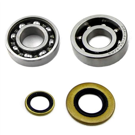 Hippotech Pack joint d'huile de roulement à billes de vilebrequin pour tronçonneuse Stihl 066 MS660 065 MS650 064 MS640