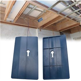 2 PCS Outil de fixation pour cloison sèche, Prend en Charge le Tableau en Place Lors de L'installation Élévateur de Panneau en G 2 PCS Outil de fixation pour cloison sèche