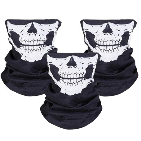 ZKSMNB Lot de 3 Tours de Cou sans Coutures pour Moto