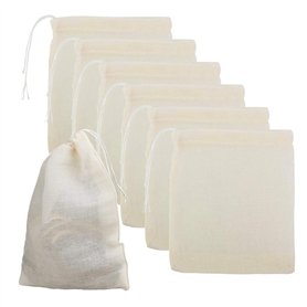 50Pcs Sachets en Mousseline de Coton